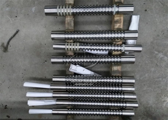 Le carbure de tungstène d'api 11AX pulvérisent des plongeurs de pompe en métal avec l'anneau de éraflure de sable