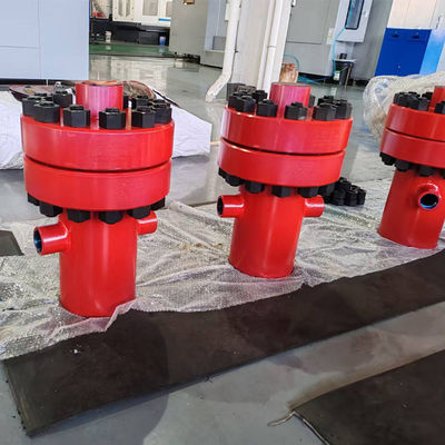 Tête de cuvelage de puits API 6A pour cimentation de champ pétrolier 2000-15000 PSI