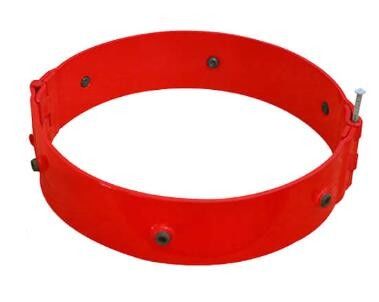 Collier d'arrêt de boîtier boulonné à charnière en acier au carbone