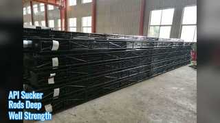Tiges de pompage API pour puits profonds