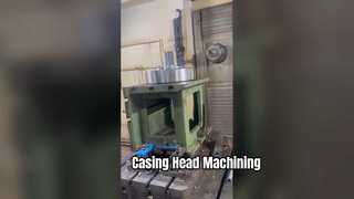 Usinage d'équipements de tête de puits