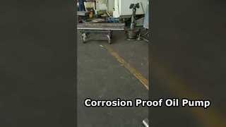 Pompe à tige résistante à la corrosion pour l'extraction d'huile