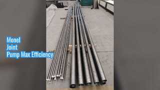 Piston commun de Monel de pompe de tige de pompage d'API 11AX