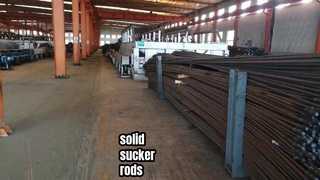 Atelier matériel pour tiges de pompage